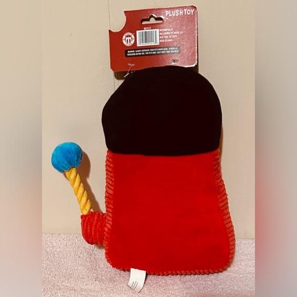 Plush Dog Toy Pup 777 w/Squeaker & pouch to hide treats - Picture 3 of 5